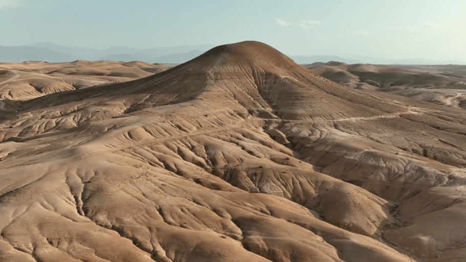 Mountains drone shoot in Morocco